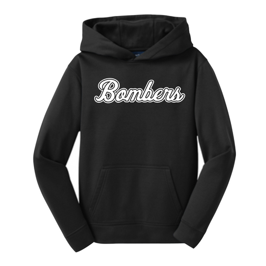 Bombers Fastpitch Black Hoodie – Team Spirit Sweatshirt