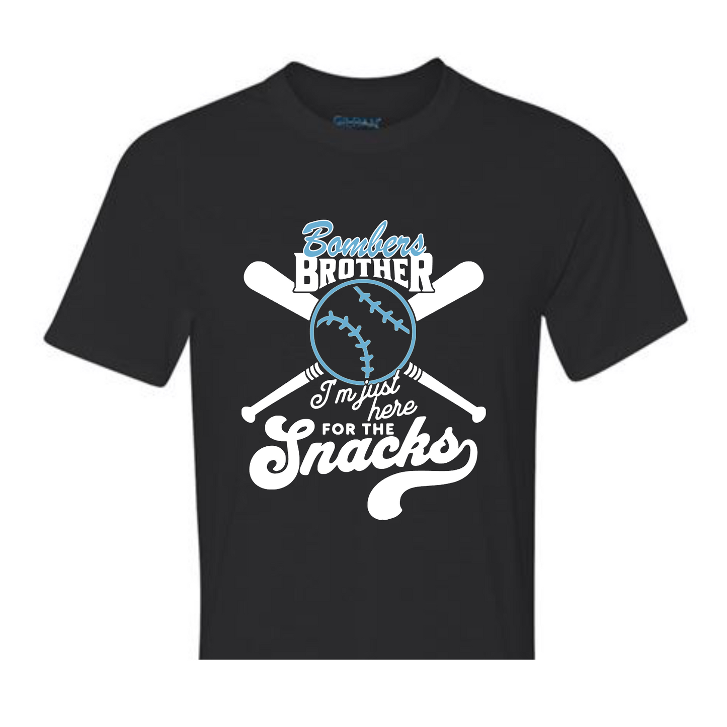 Bombers Brother Tshirt, Black Bombers Tshirt, Georgetown Bombers Brother, Bombers Bro Sweatshirt