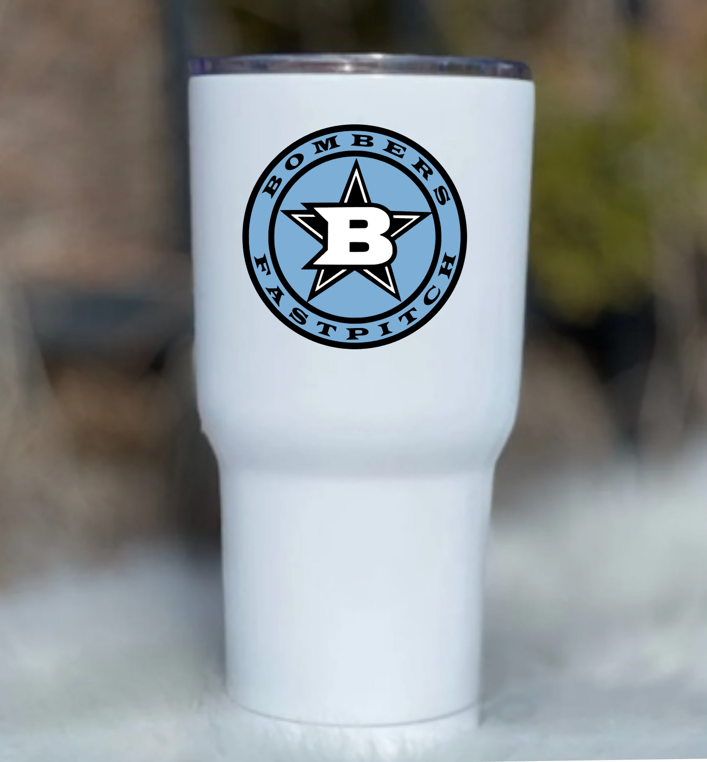 Bombers Softball Tumbler Sticker • Sports Team Decal • Water Bottle Sticker for Players & Moms