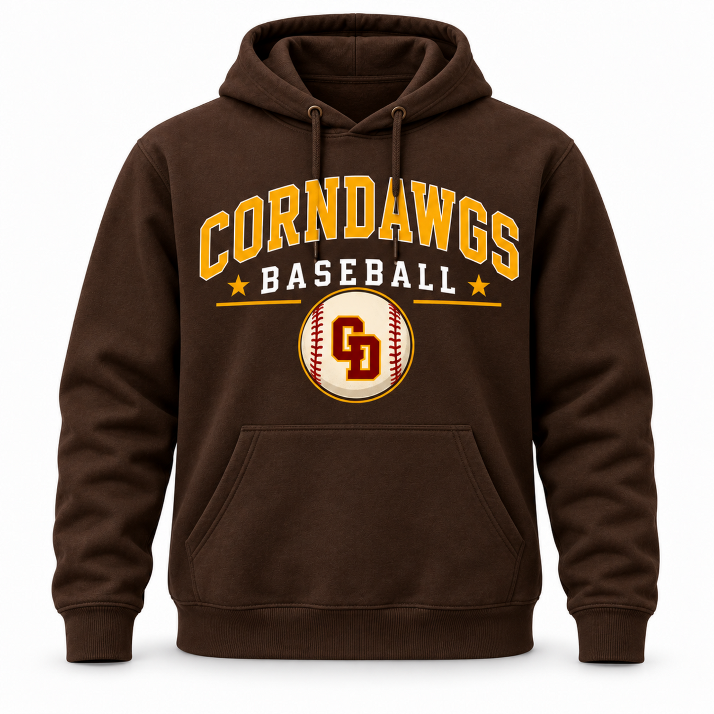 Brown Corndawgs Baseball Sweatshirt