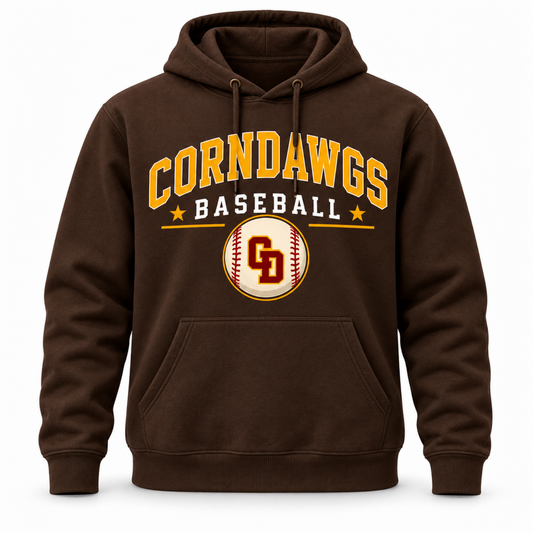 Brown Corndawgs Baseball Sweatshirt