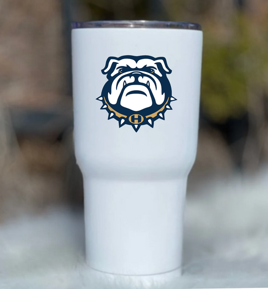 Bulldogs Tumbler Sticker, Hernandez Bulldogs Sticker, Water Bottle Sticker