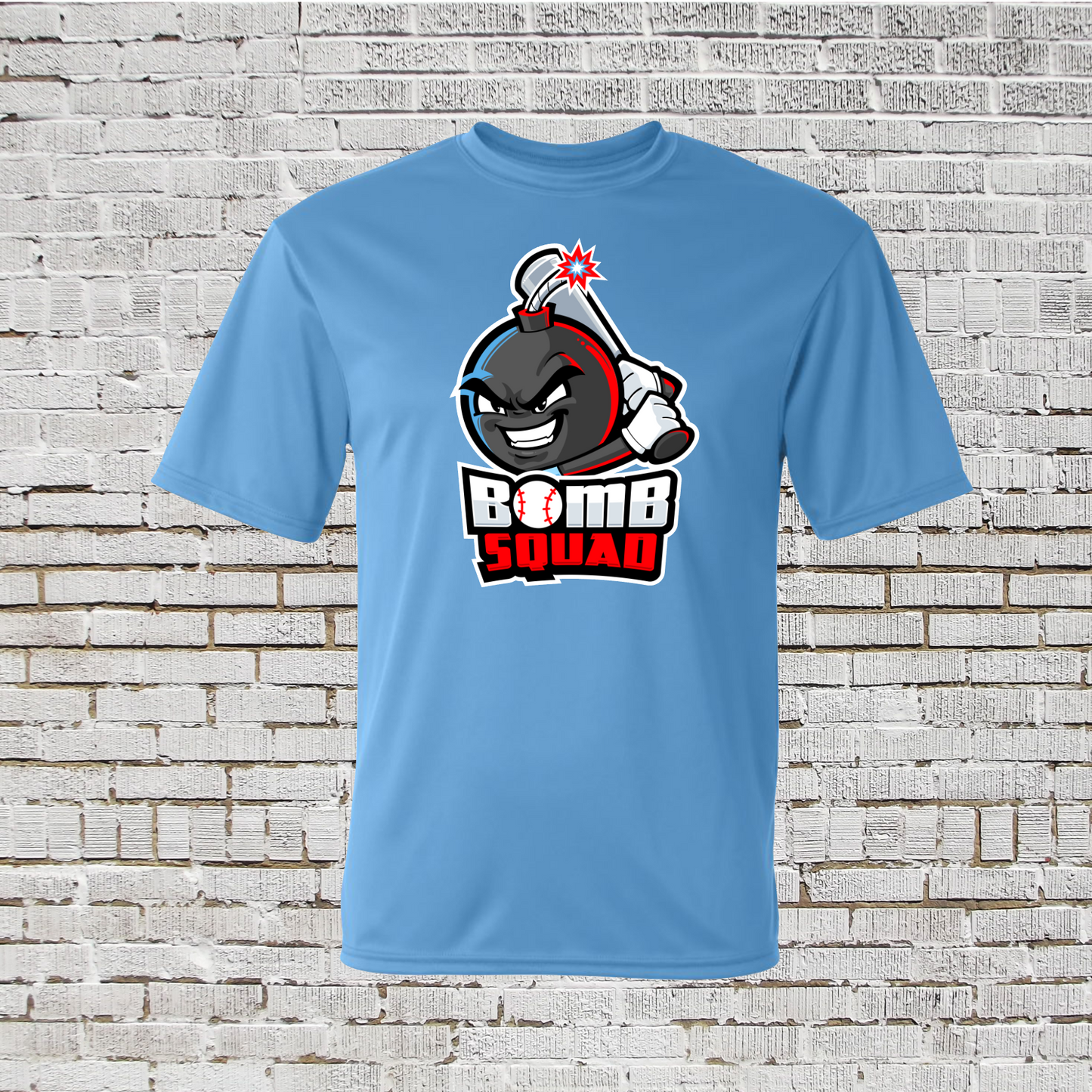 Bomb Squad Tee, Bomb Squad Baseball Shirt, Short Sleeve Bomb Squad Drifit Shirt