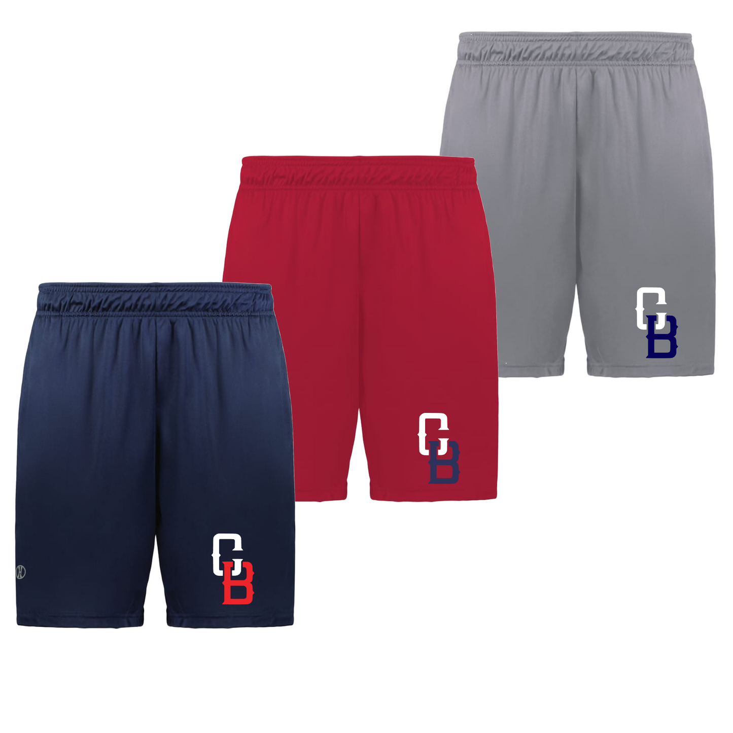 Crew Baseball Shorts, Crew Shorts, Crew Logo Shorts