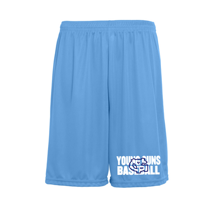 Navy Young Guns Training Shorts, Young Guns Baseball Shorts, Mens Young Guns Baseball Running Shorts