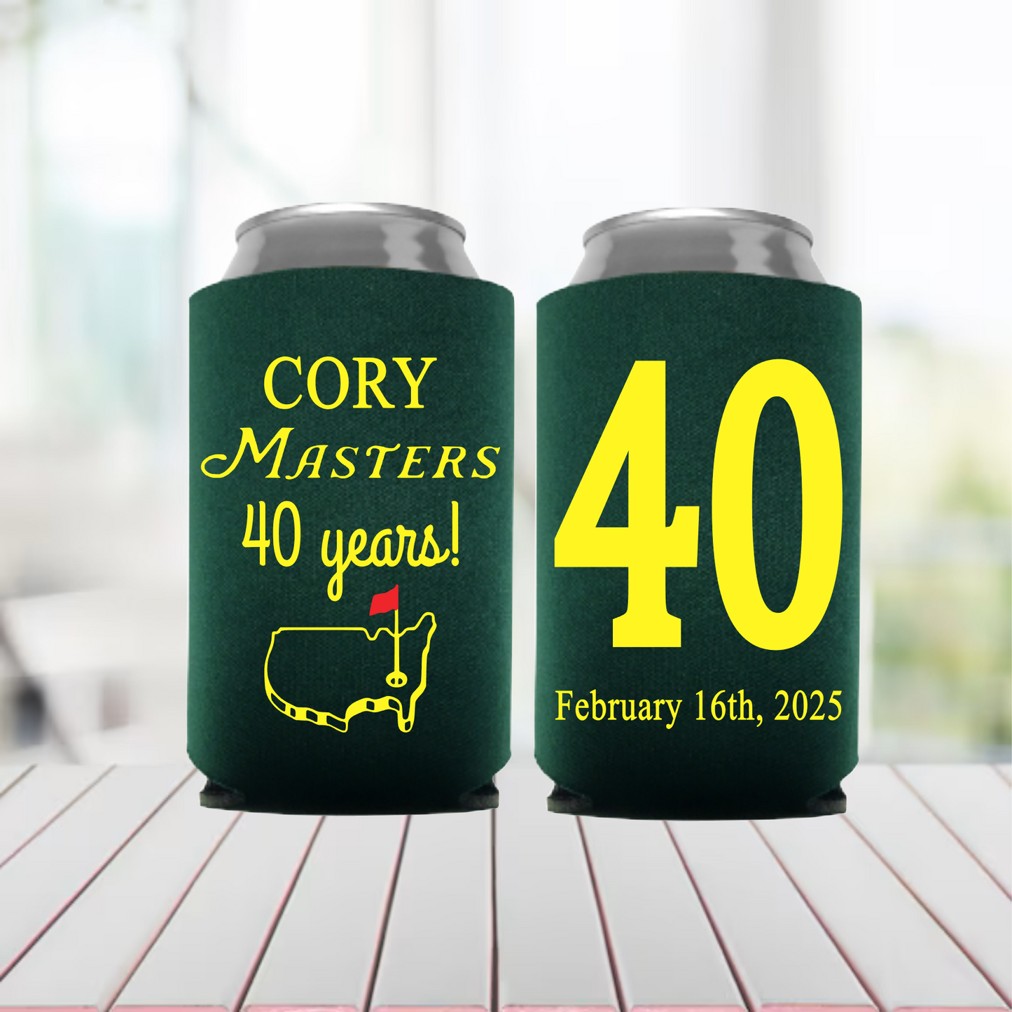 40th Golf Birthday Party Favor, Golf Bachelor Party Favor, Let's Par Tee, 40th Birthday, 30th Birthday, 50th Birthday, Masters 40th Birthday