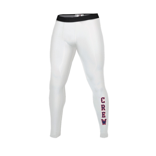 Crew Baseball Leggings, Crew Team Leggings Pants, Crew Baseball Pants