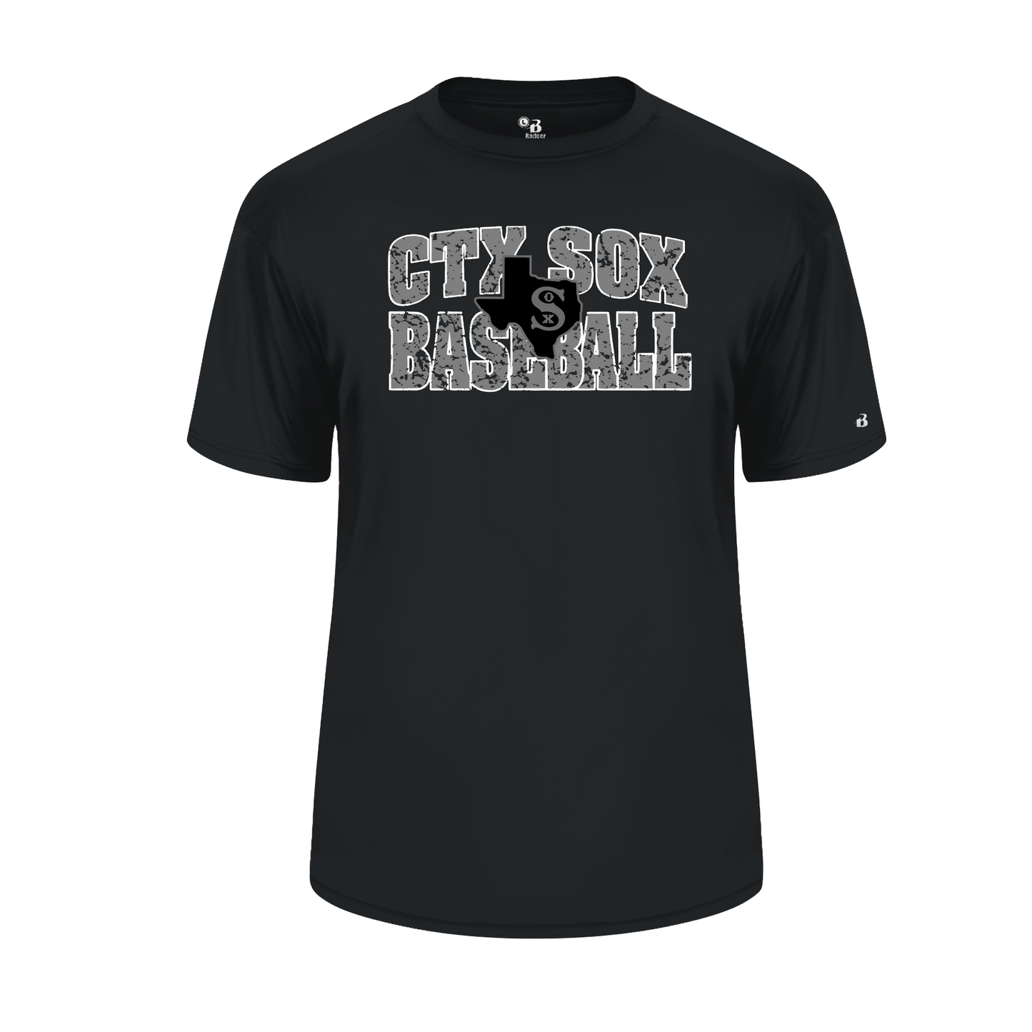 Black CTX Sox Baseball Drifit Tee