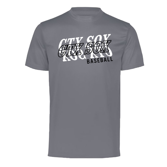 Gray CTX Sox Baseball Drifit Tee