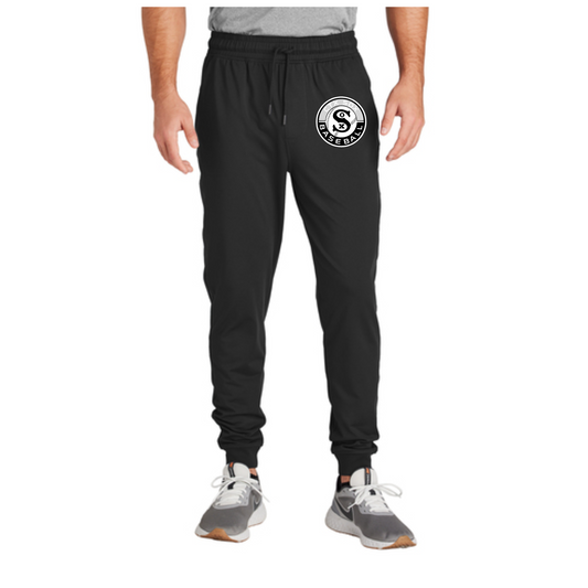 CTX Sox Black Joggers, Sox Baseball Coach Pants, Black Joggers