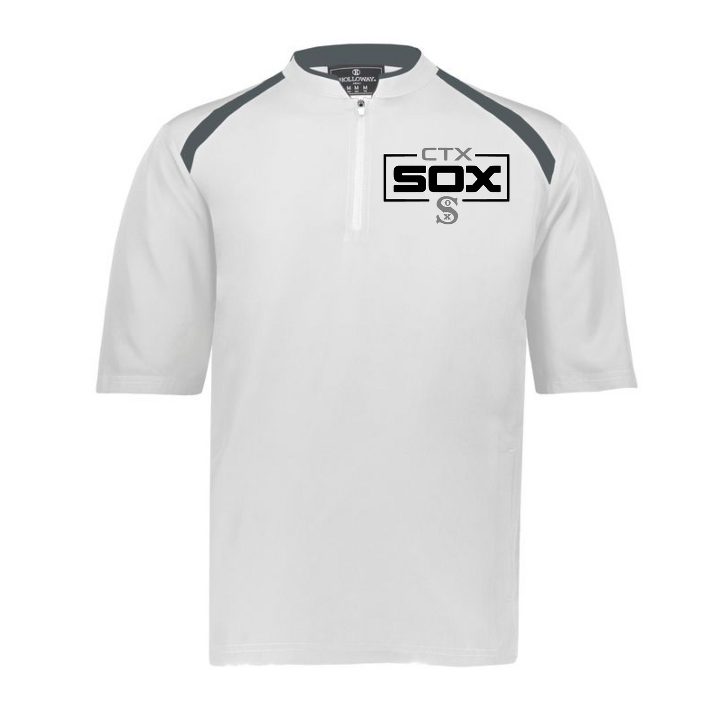 CTX Sox Batting Jacket, Sox Cage Shirt, Baseball Warmup Shirt