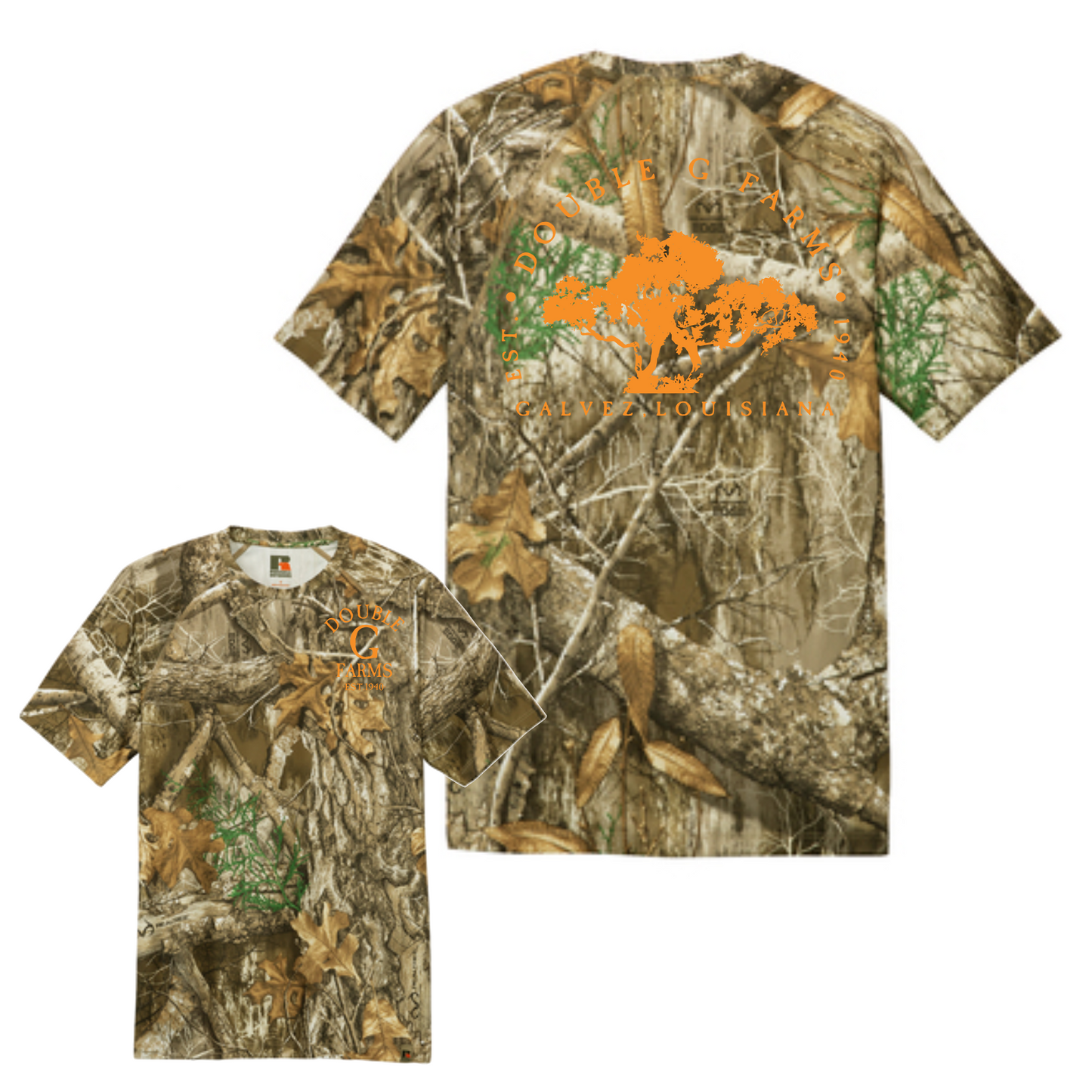 Double G Farms Camo Shirt, Camo Drifit Tee, Drifit Double G TShirt