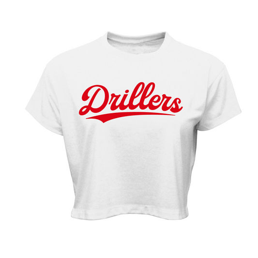 Drillers Women’s Cropped Tee