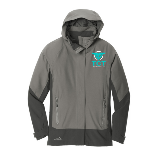 Womens Eddie Bauer TCT Construction Full Zip Jacket, Long Sleeve TCT Shirt, TCT Construction Apparel