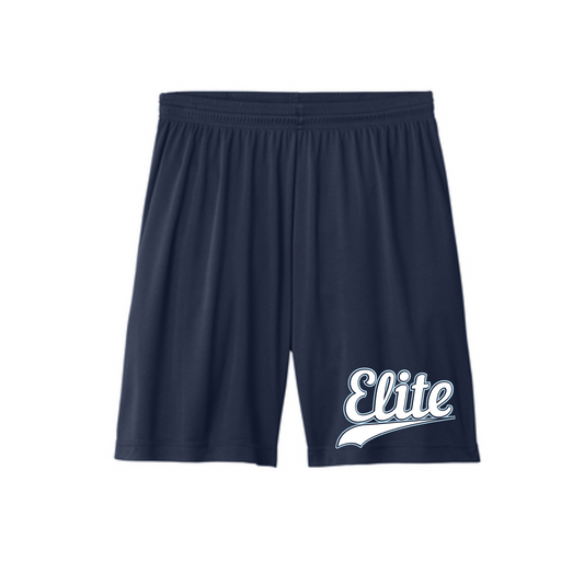 Navy Elite Drifit Shorts, Leander Elite Shorts, Elite Allstars Baseball Shorts