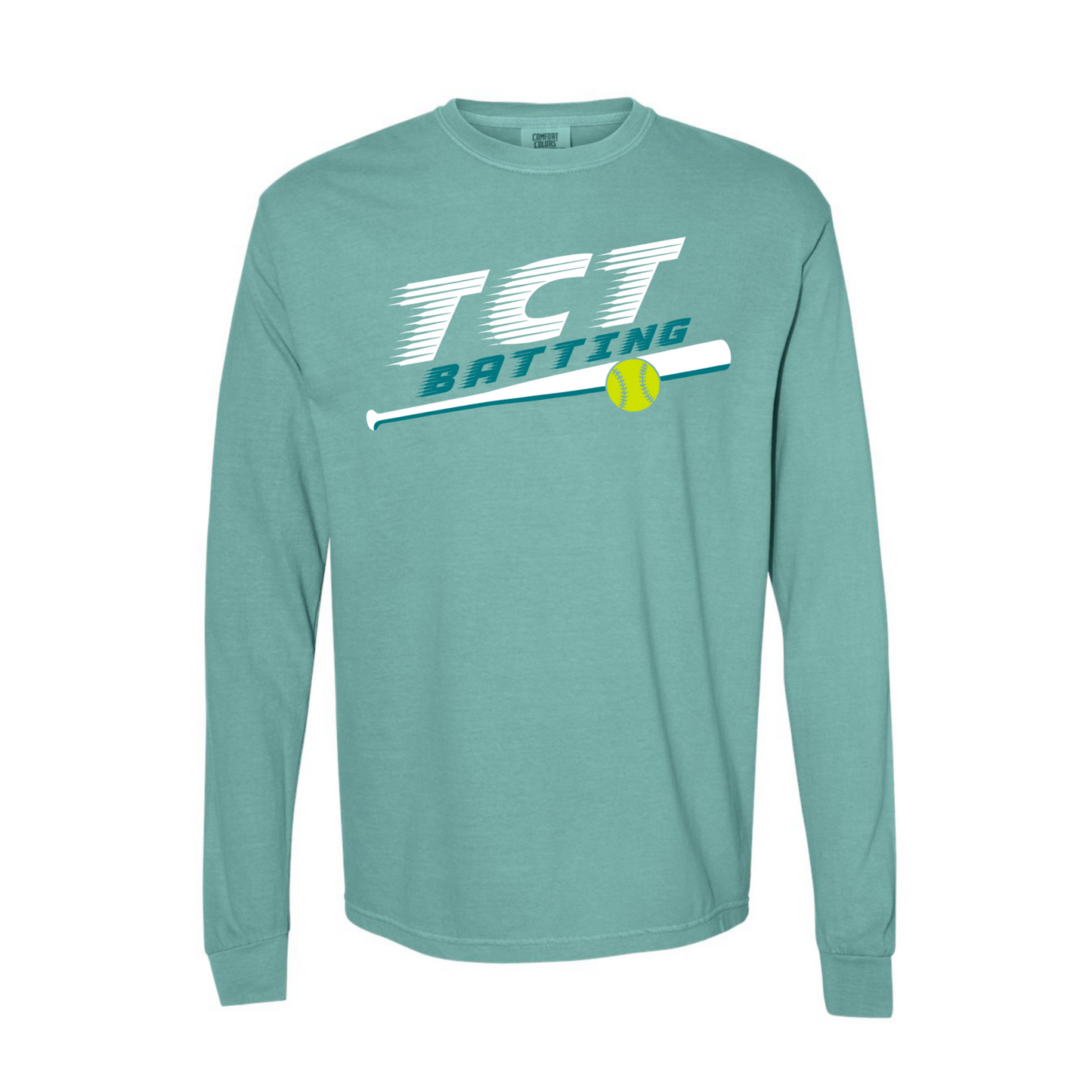 TCT Batting Comfort Colors Long Sleeve Tee