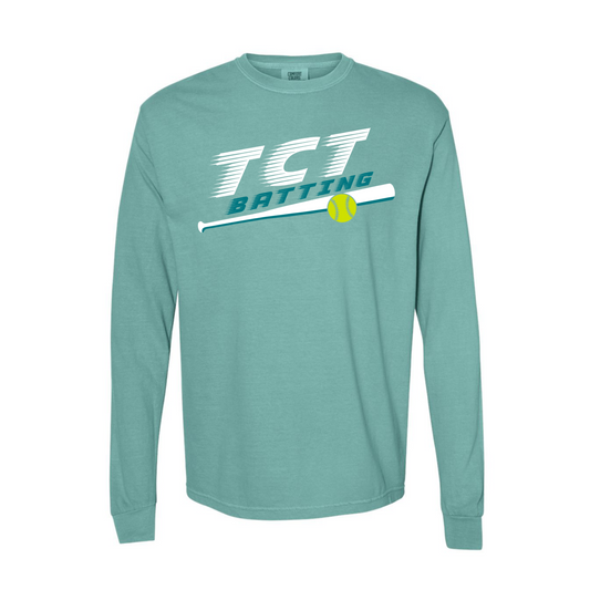 TCT Batting Comfort Colors Long Sleeve Tee