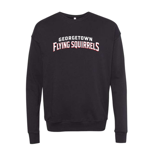 Black Flying Squirrels Crewneck Sweatshirt