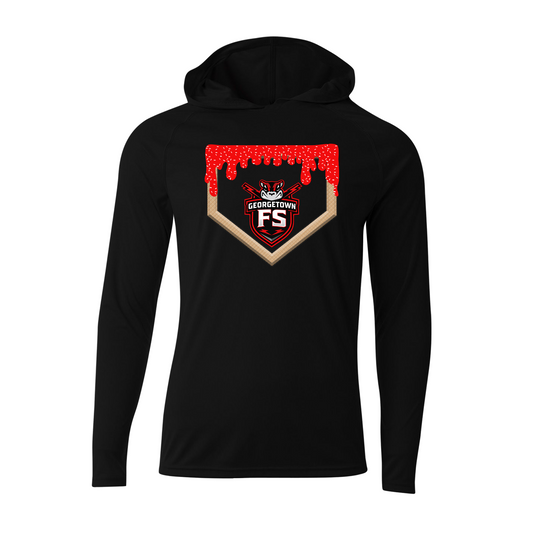 Georgetown Flying Squirrels Drip Performance Hoodie