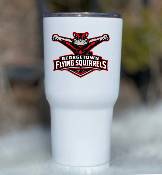 Flying Squirrels Tumbler Sticker • Sports Team Decal • Water Bottle Sticker for Players & Moms