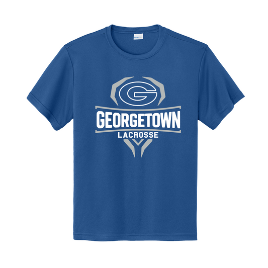 Georgetown Lacrosse Royal Blue Shooter Tee