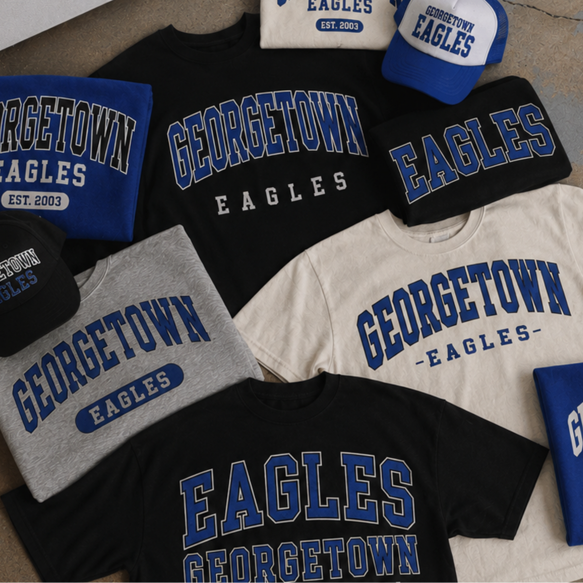 Custom Embroidery & Screen Printing Georgetown TX | Blue Eyed Threads