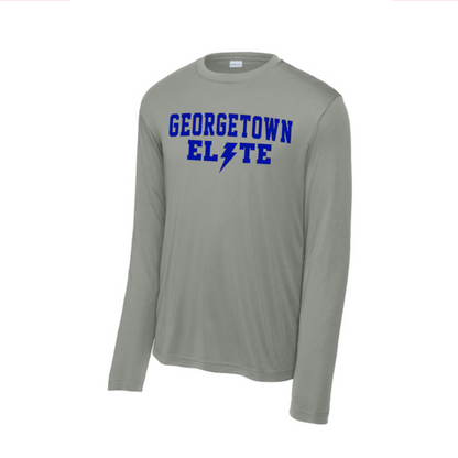 Charcoal Georgetown Elite Tee, Elite Blue Allstars Shirt, Georgetown Elite Blue TShirt