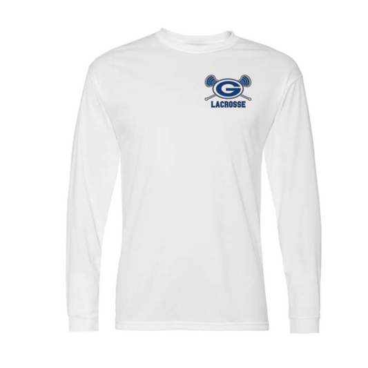 Georgetown Lacrosse Classic Logo Long Sleeve Tee