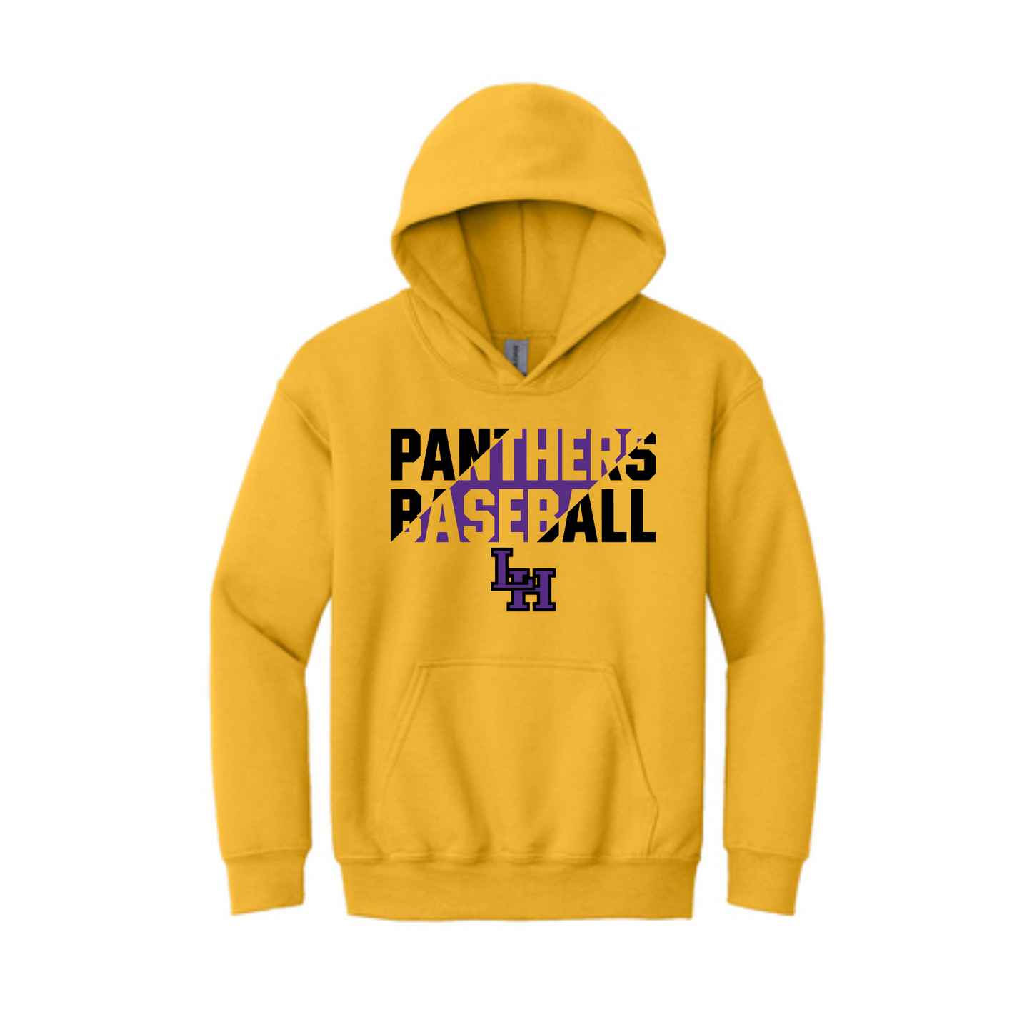 Panthers Baseball Hoodie, Liberty Hill Panthers Sweatshirt, Liberty Hill Hooded Sweatshirt