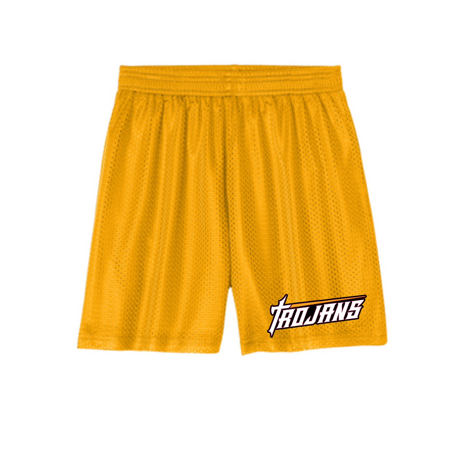 Trojans Baseball Shorts, Mens Athletic Shorts, Trojans Baseball Mesh Shorts