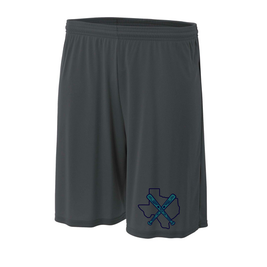 Mens Texas Stix Drifit Shorts, Clubhouse Softball Mens Shorts, Stix Softball Shorts