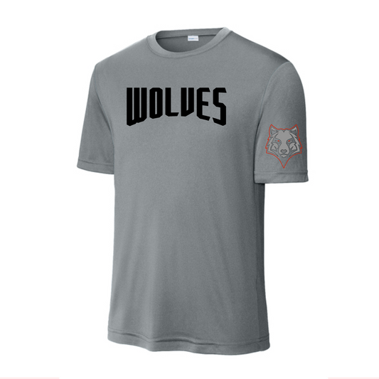 Gray Wolves Baseball Shirt, Wolves Tshirt, Wolves Baseball Spiritwear