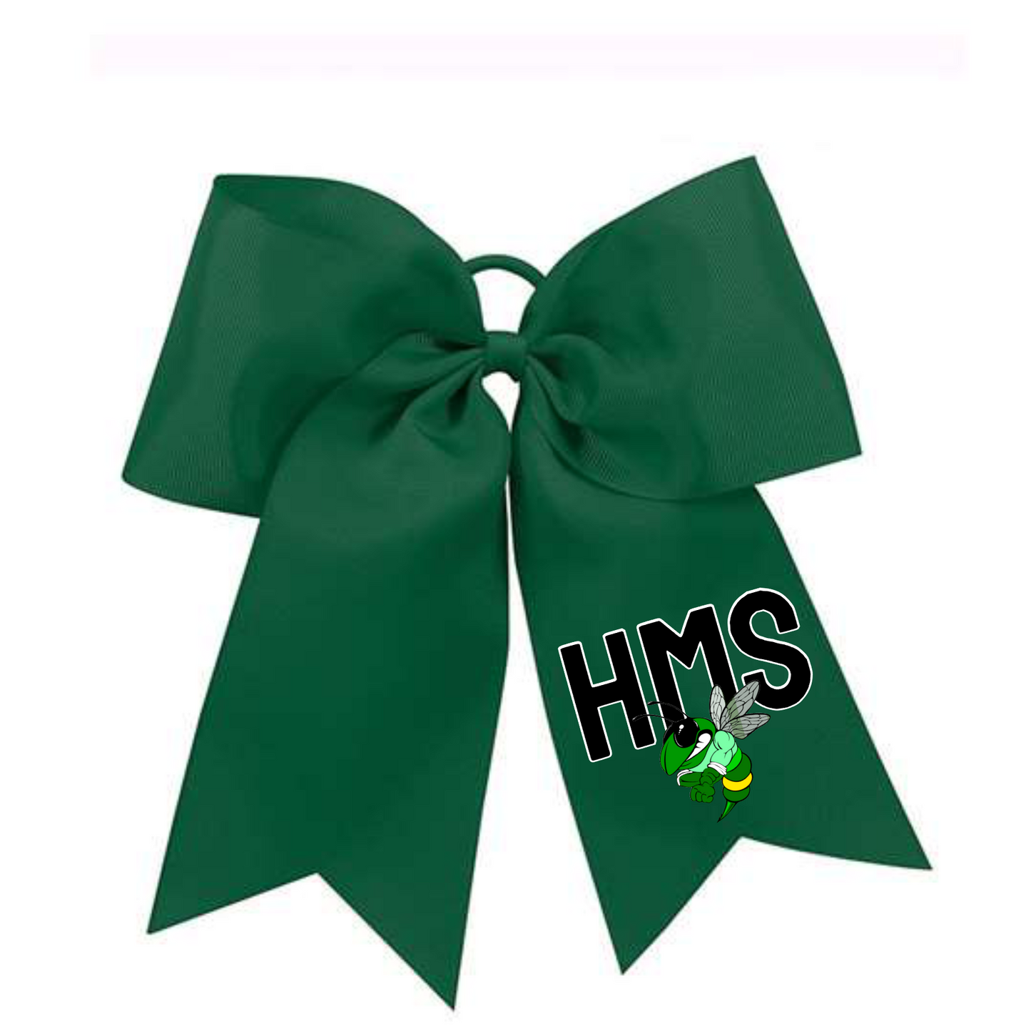 HMS Hornets Hairbow, Cheer Hair Bow, Hopewell Hornets Bow