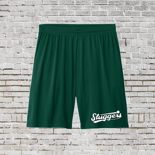 Sluggers Logo Drifit Shorts, Sluggers Baseball Shorts, Georgetown Sluggers Baseball Shorts