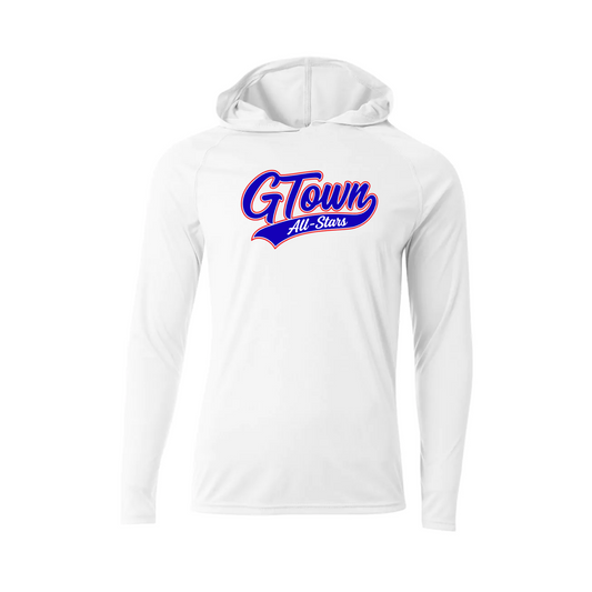 GTown All-Stars Performance Hooded Long Sleeve Tee