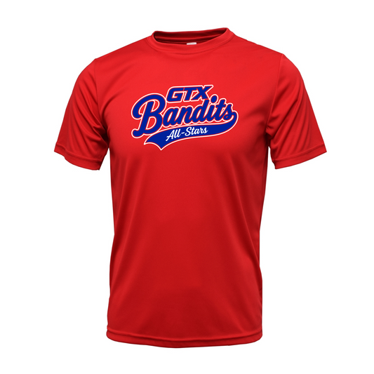 GTX Bandits All Stars Red Performance Tee