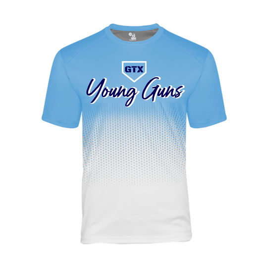 Young Guns Hex Baseball Shirt, Young Guns Baseball, Young Guns Spiritwear