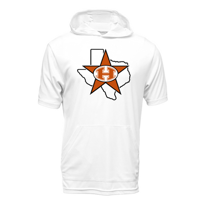Hutto All-Stars Texas Star Performance Hooded Tee