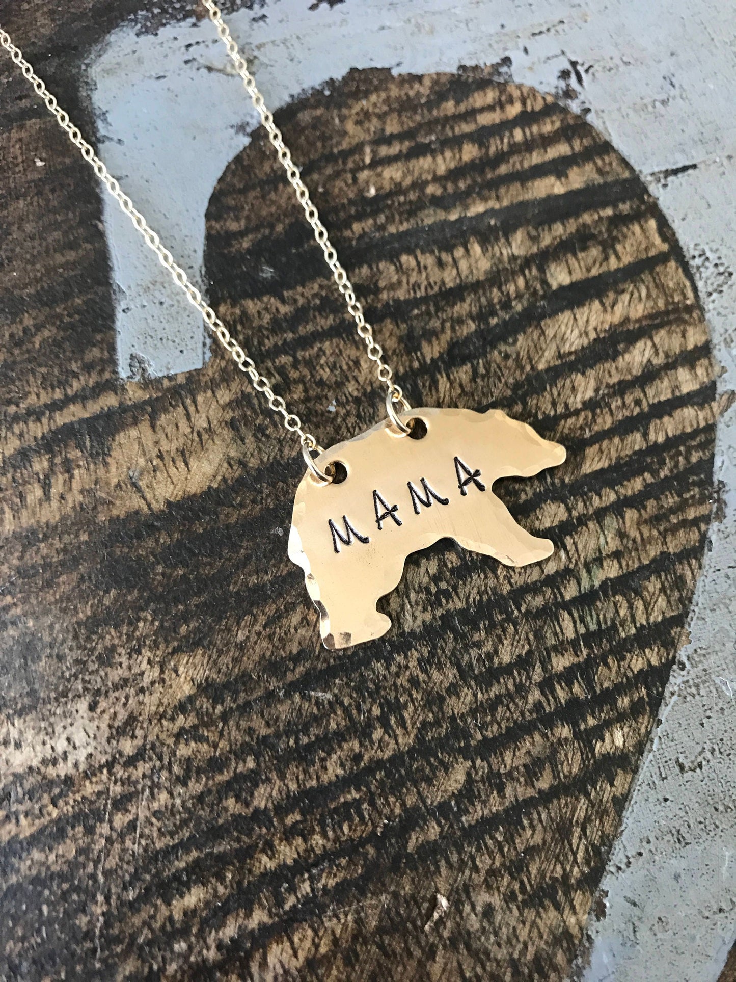 Bear Necklace Mama Bear Necklace Gifts for Mom Gift Valentine's Day Gift For Wife Gift Jewelry Wife Mother's Day Birthday Remembrance Option