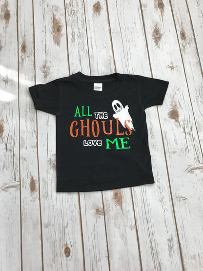 All the Ghouls Love Me Halloween Shirt - Funny Ghost Tee