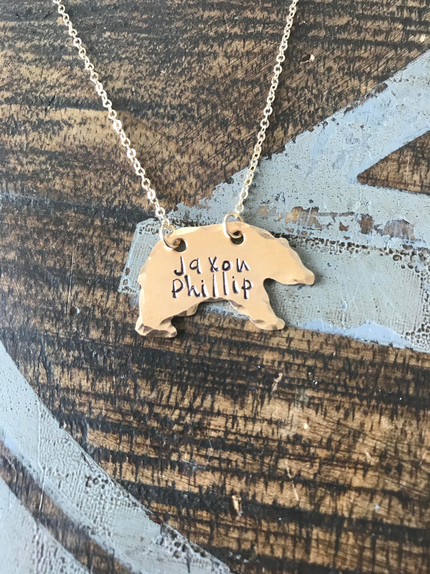 Mama Bear Necklace Mothers Day gift Momma bear necklace personalized established year golden mama necklace bear necklace mom gift mama gift