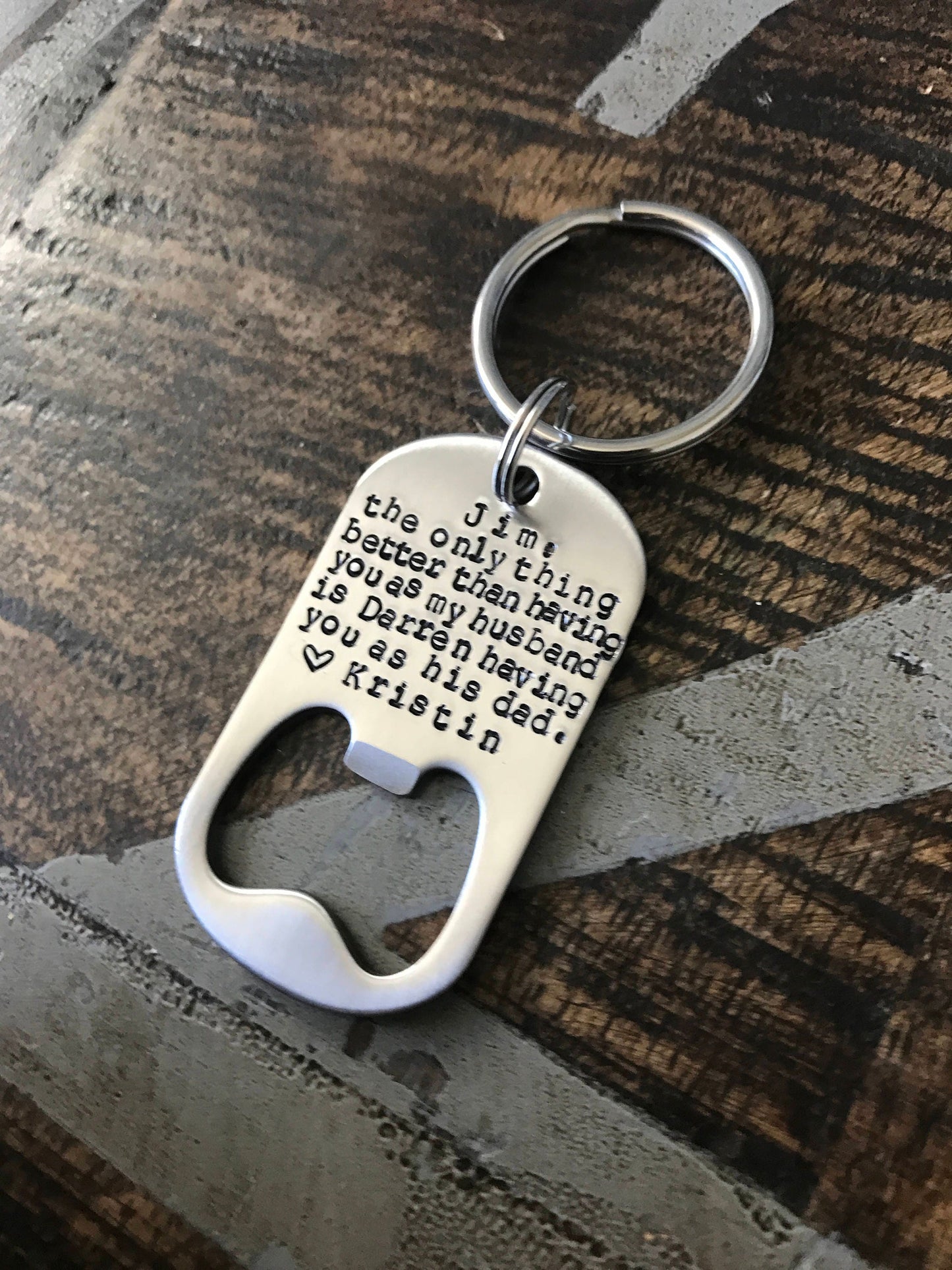 daddy keychain dad keychain father's day the only thing better than having you as my husband is our children mens keychain fathers day gift