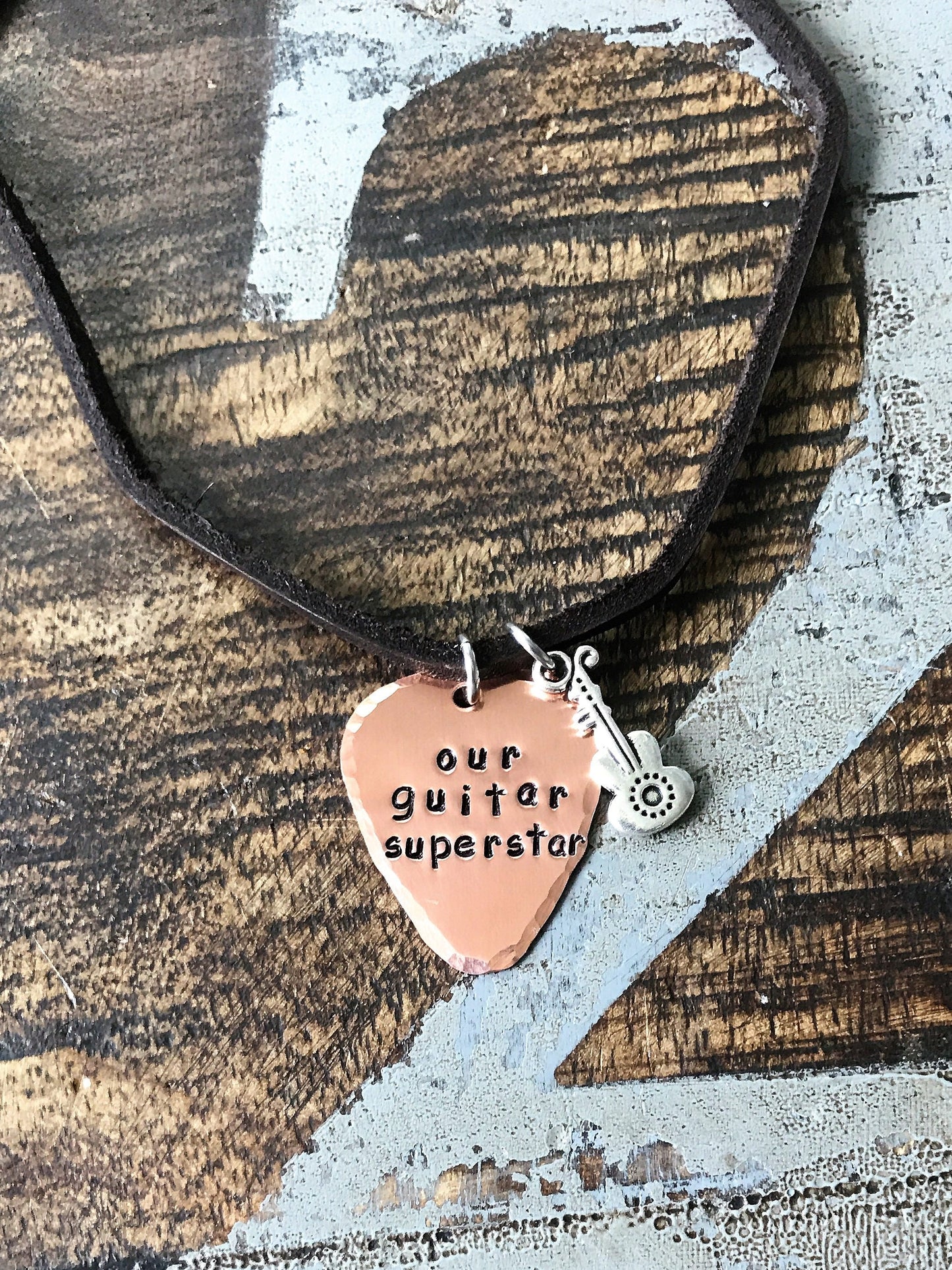 Personalized Guitar Pick Necklace Birthday Gift For Guitarist Personalized Guitar Pick Gift For Guitar Player Personalized Jewelry