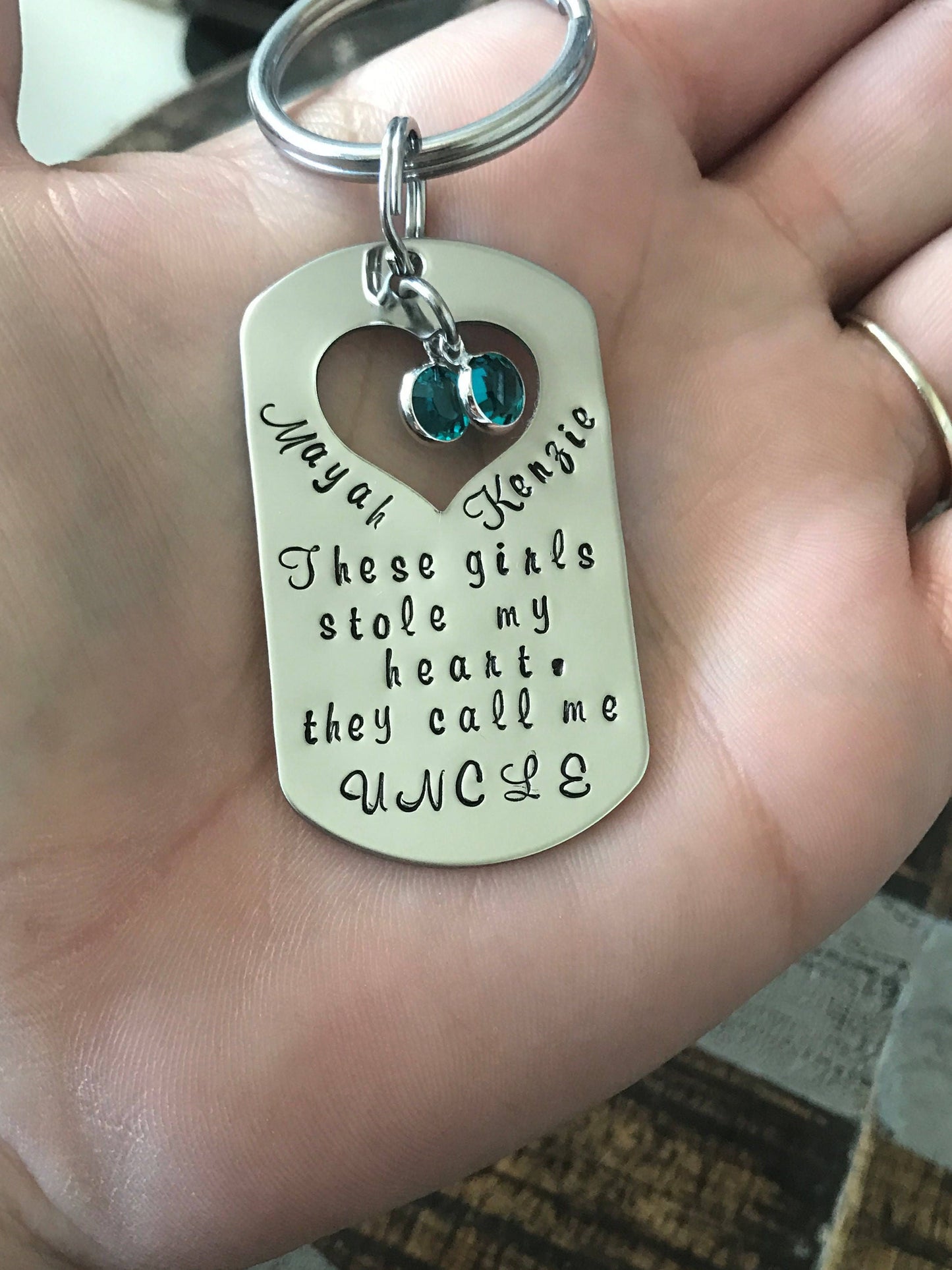 These girls Personalised Uncle present personalized Uncle keychain gift This Uncle belongs to personalised Uncle keyring gift uncle birthday
