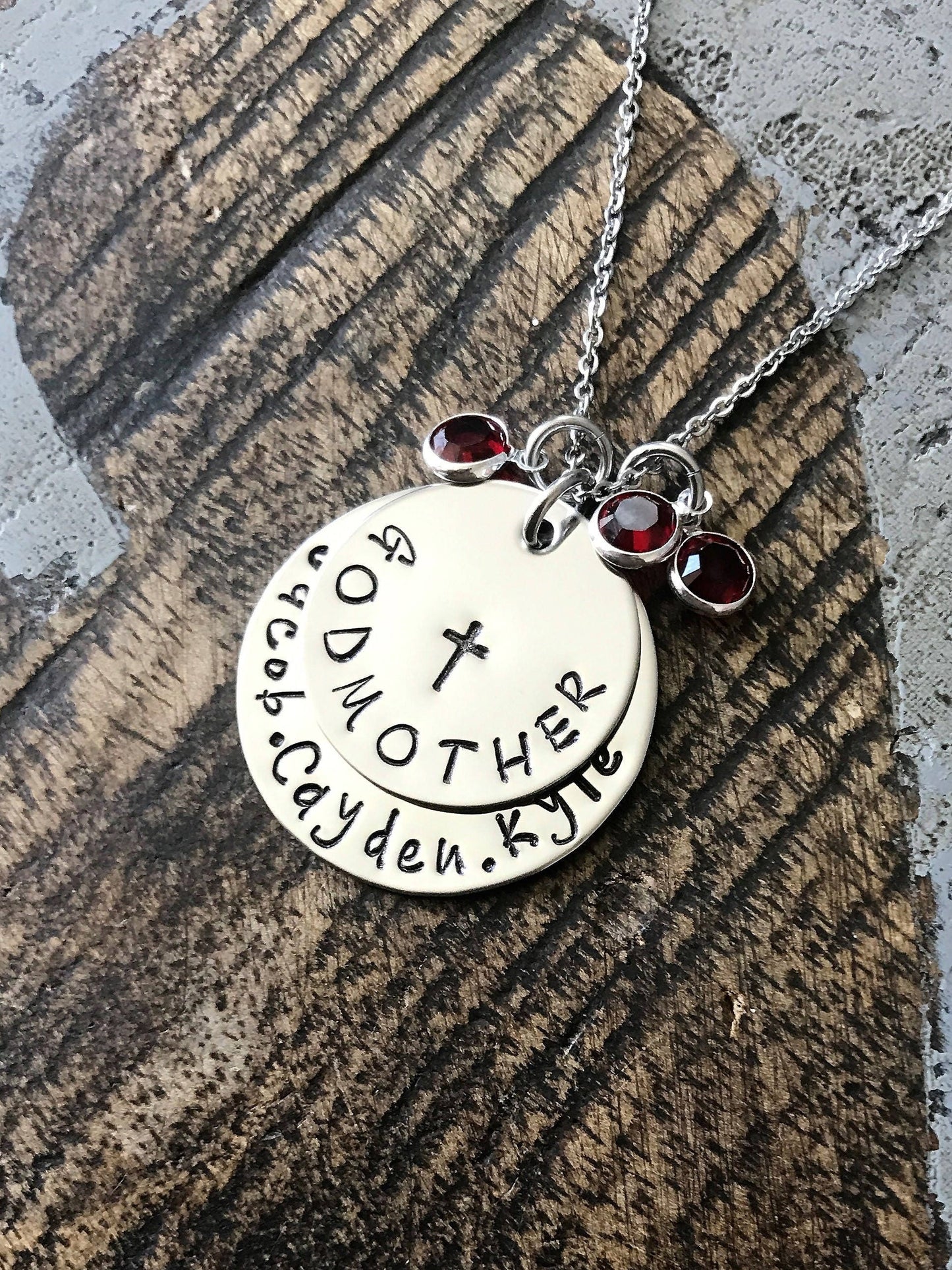 Godmother Gift Mother Necklace Godmother Jewelry Gift from Goddaughter•Gift Religious Personalized Catholic Gift Grandmother