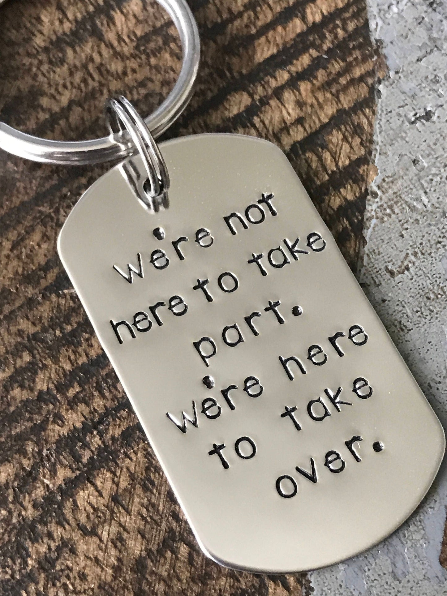 Create your own Keychain Custom mens gift Anniversary gift Custom mens gift Your Own Message Personalized Custom Keychain