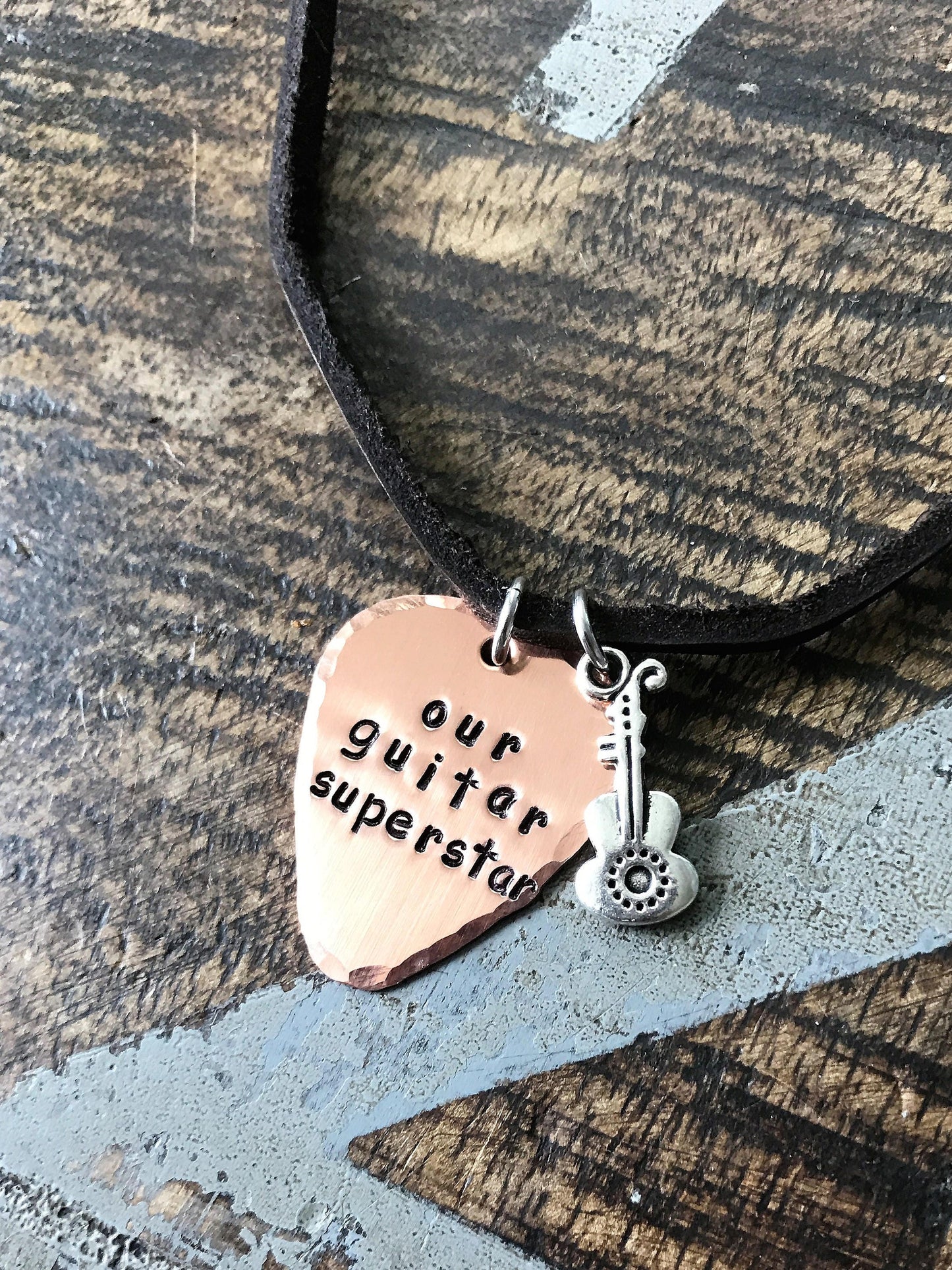 Personalized Guitar Pick Necklace Birthday Gift For Guitarist Personalized Guitar Pick Gift For Guitar Player Personalized Jewelry