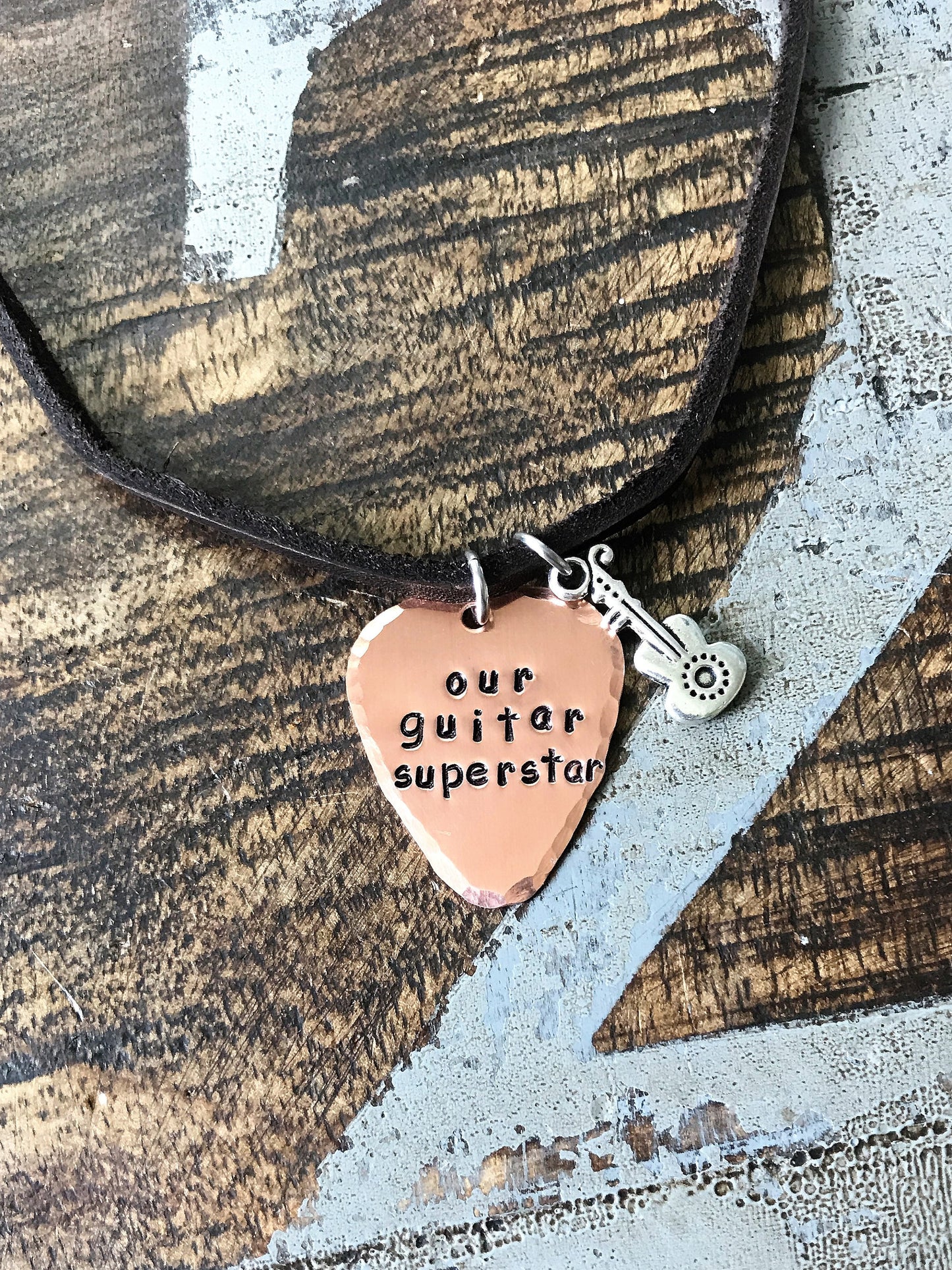 Personalized Guitar Pick Necklace Birthday Gift For Guitarist Personalized Guitar Pick Gift For Guitar Player Personalized Jewelry