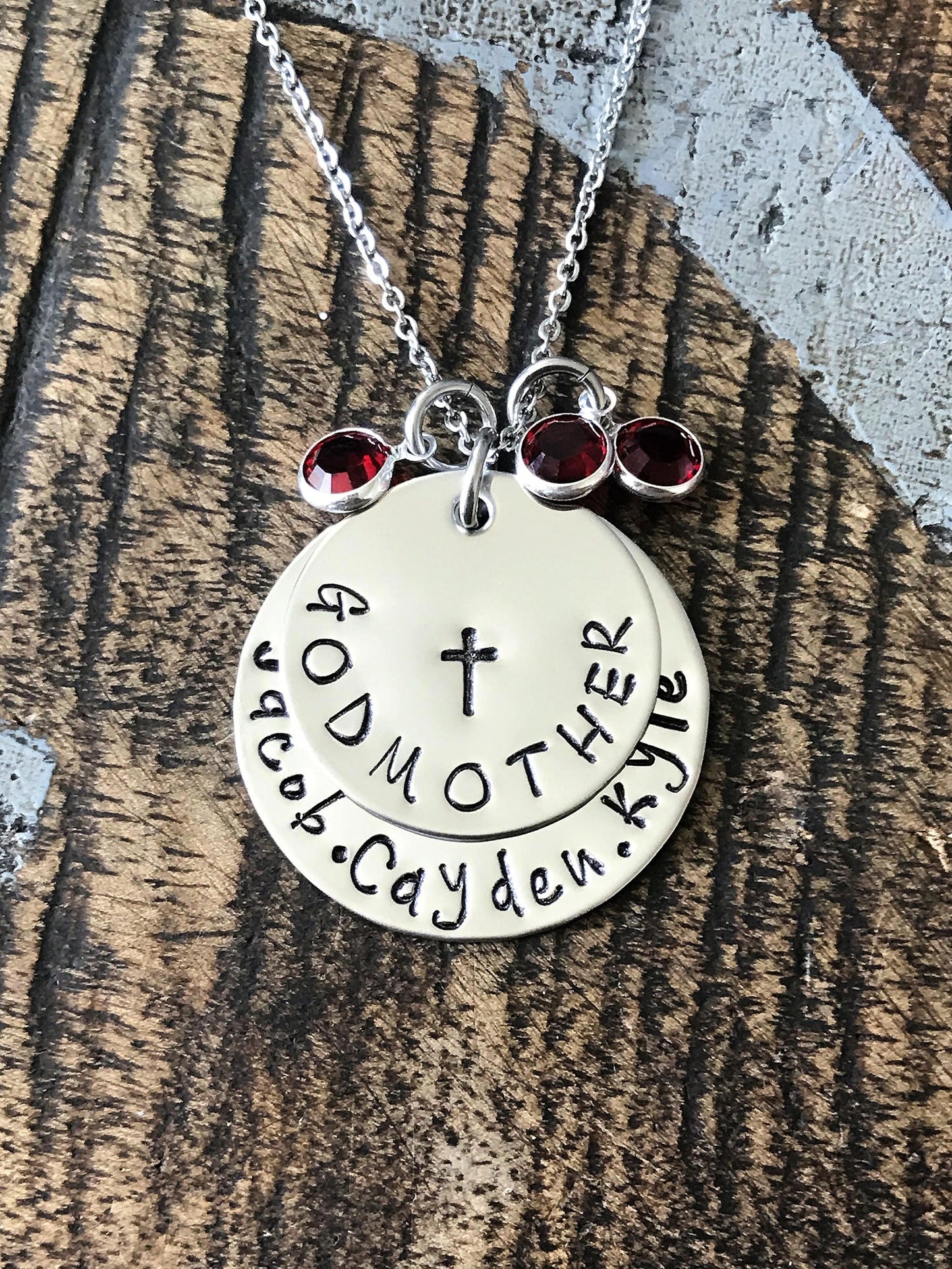 Godmother Gift Mother Necklace Godmother Jewelry Gift from Goddaughter•Gift Religious Personalized Catholic Gift Grandmother