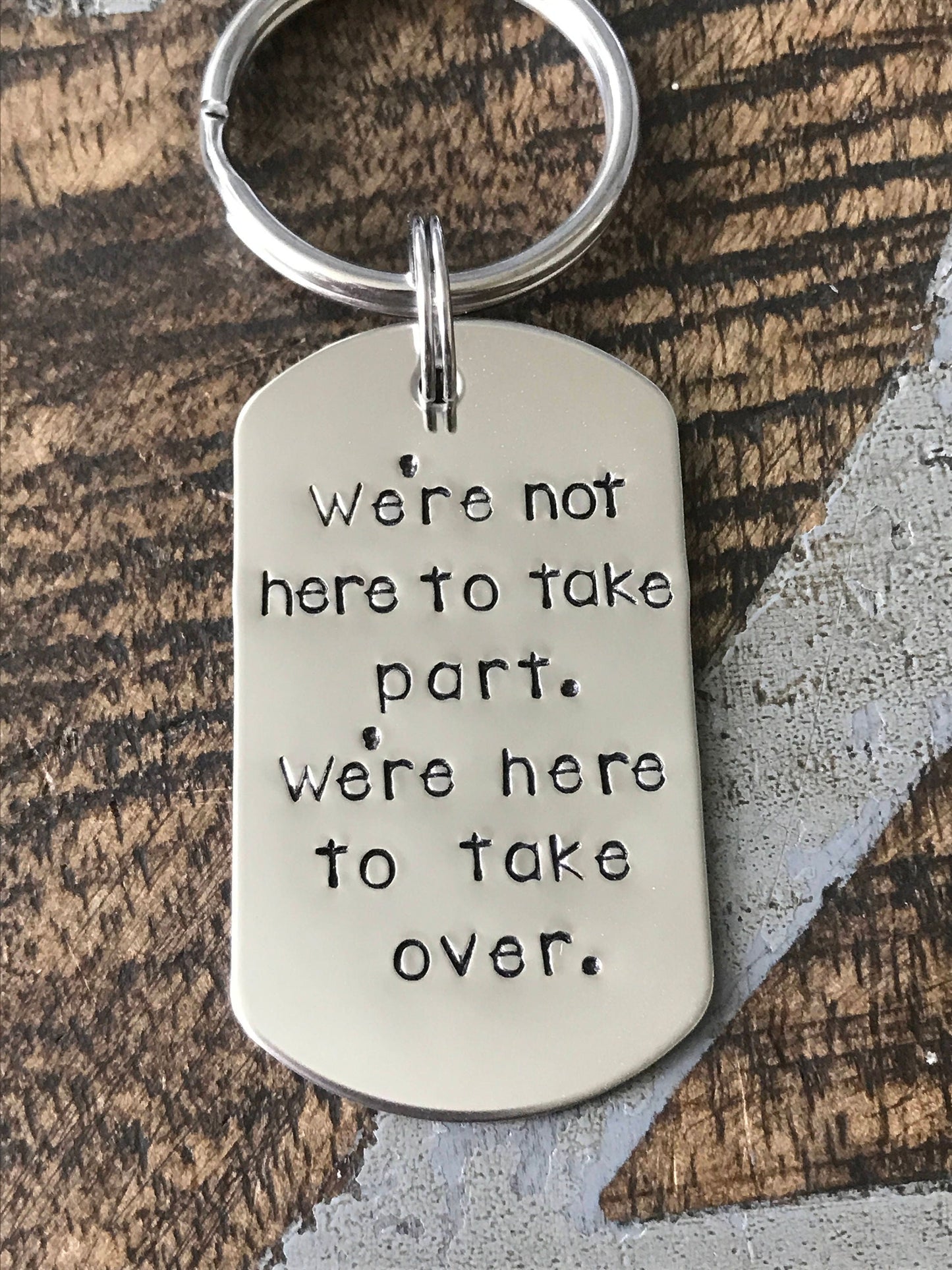 Create your own Keychain Custom mens gift Anniversary gift Custom mens gift Your Own Message Personalized Custom Keychain